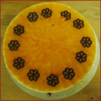 Mandarinensahne Torte aus dem Hause Bäckerei Eckardt
